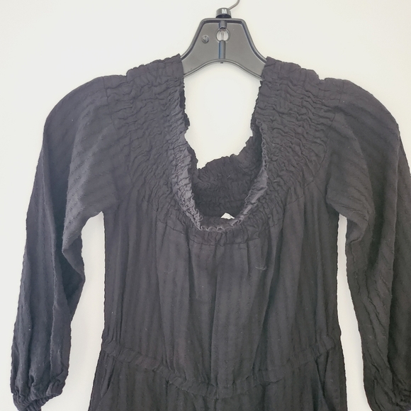 ANTHROPOLOGIE AMADI long sleeves off the shoulder romper - Picture 4 of 13